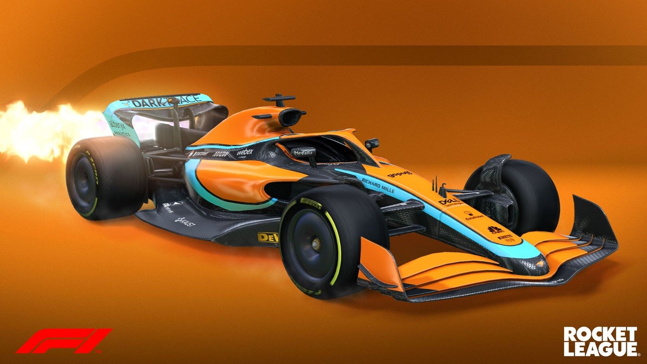 McLaren 2022 Decal