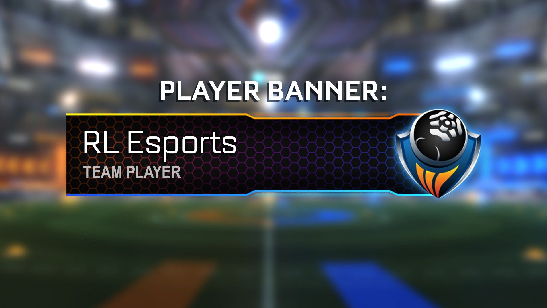 RL Esports Player Banner