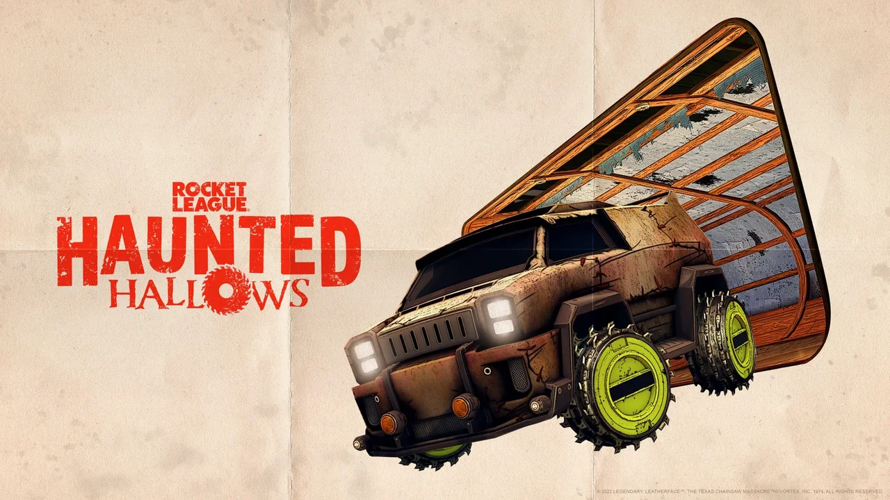 Leatherface’s Mask Decal and Leatherface’s Chainsaw Wheels