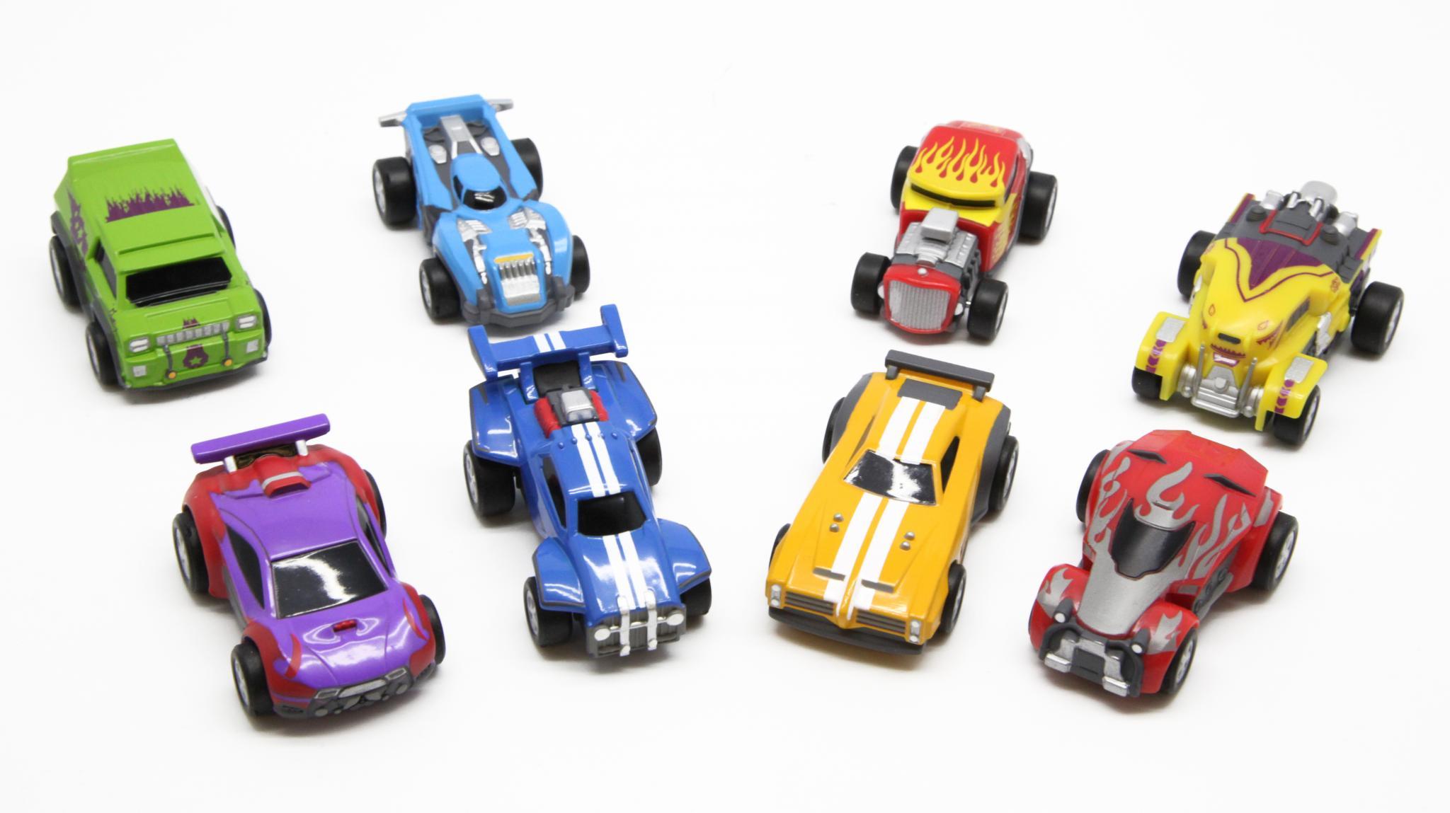 rocket league pull back racers 6 pack