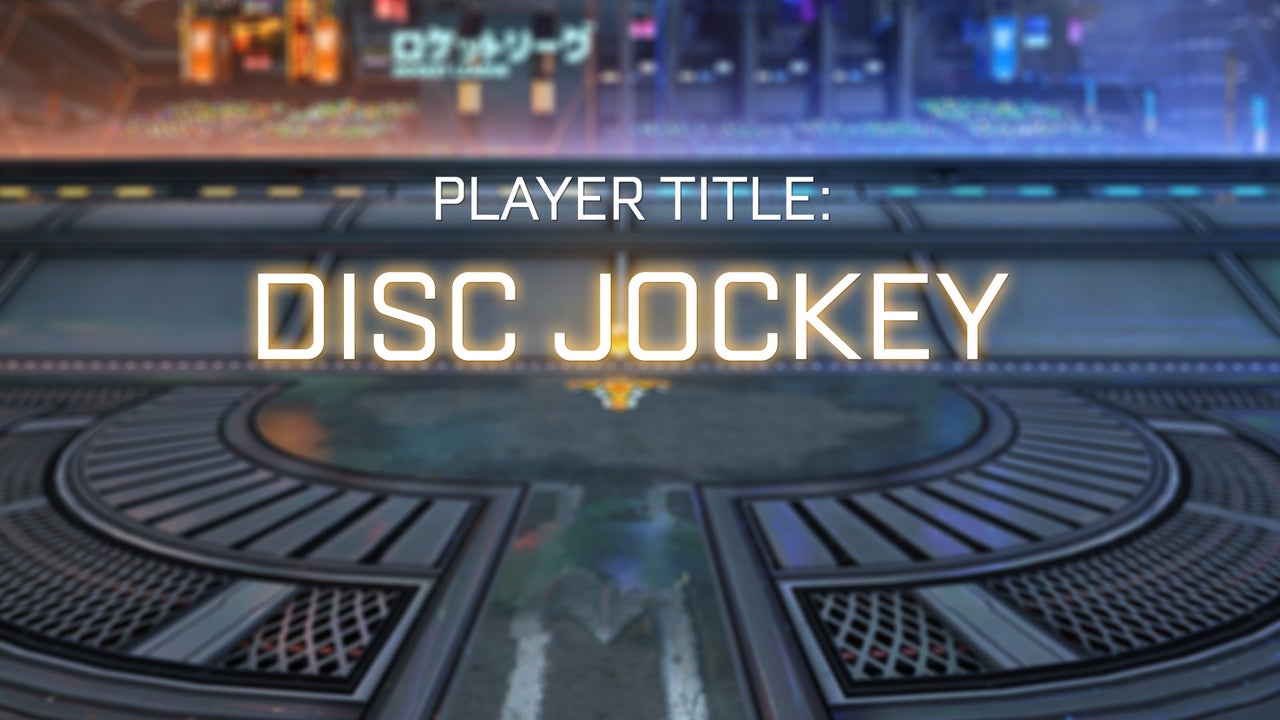 Disc Jockey Title