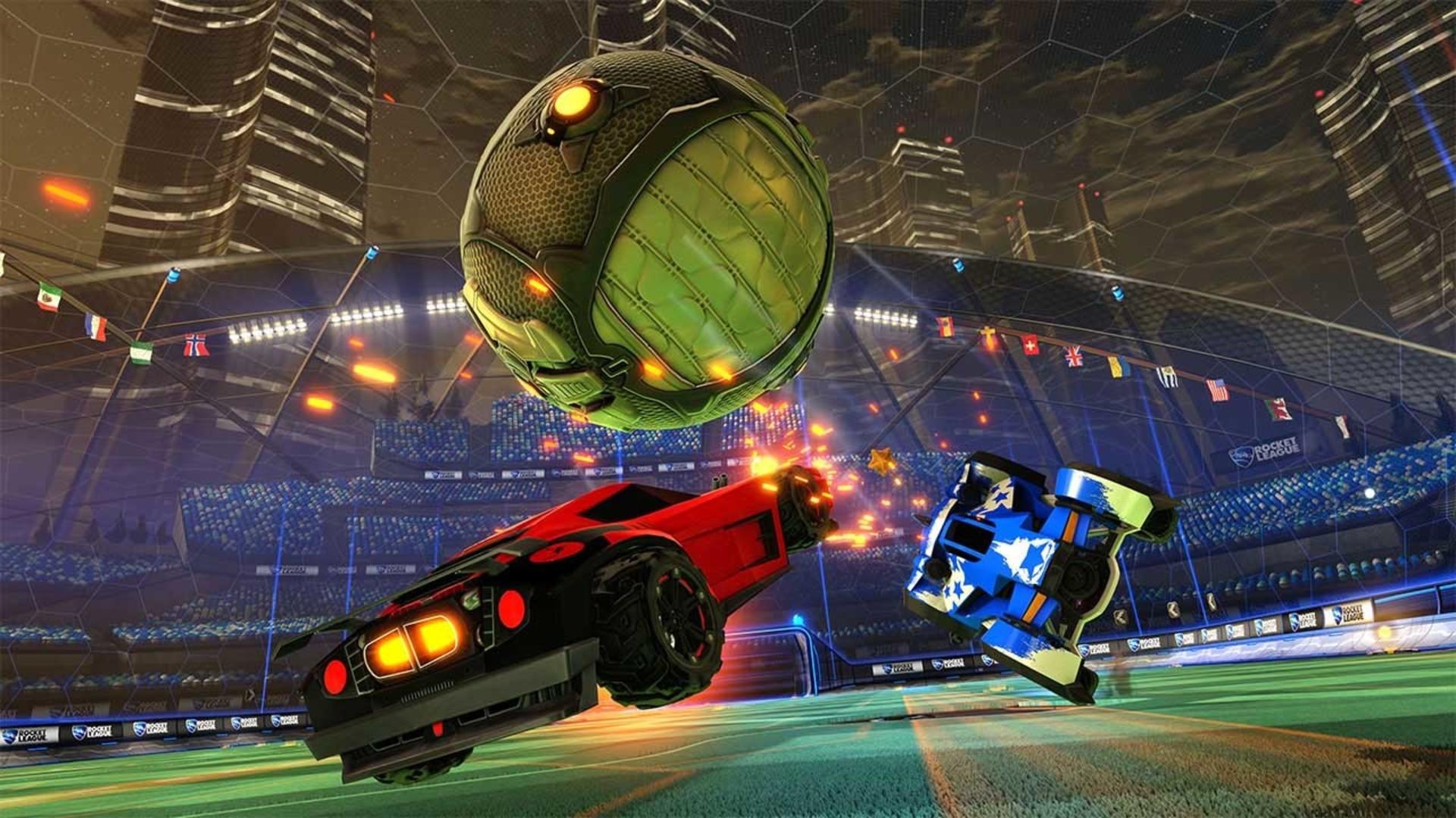 Rocket League Upgrades for Xbox One X Image