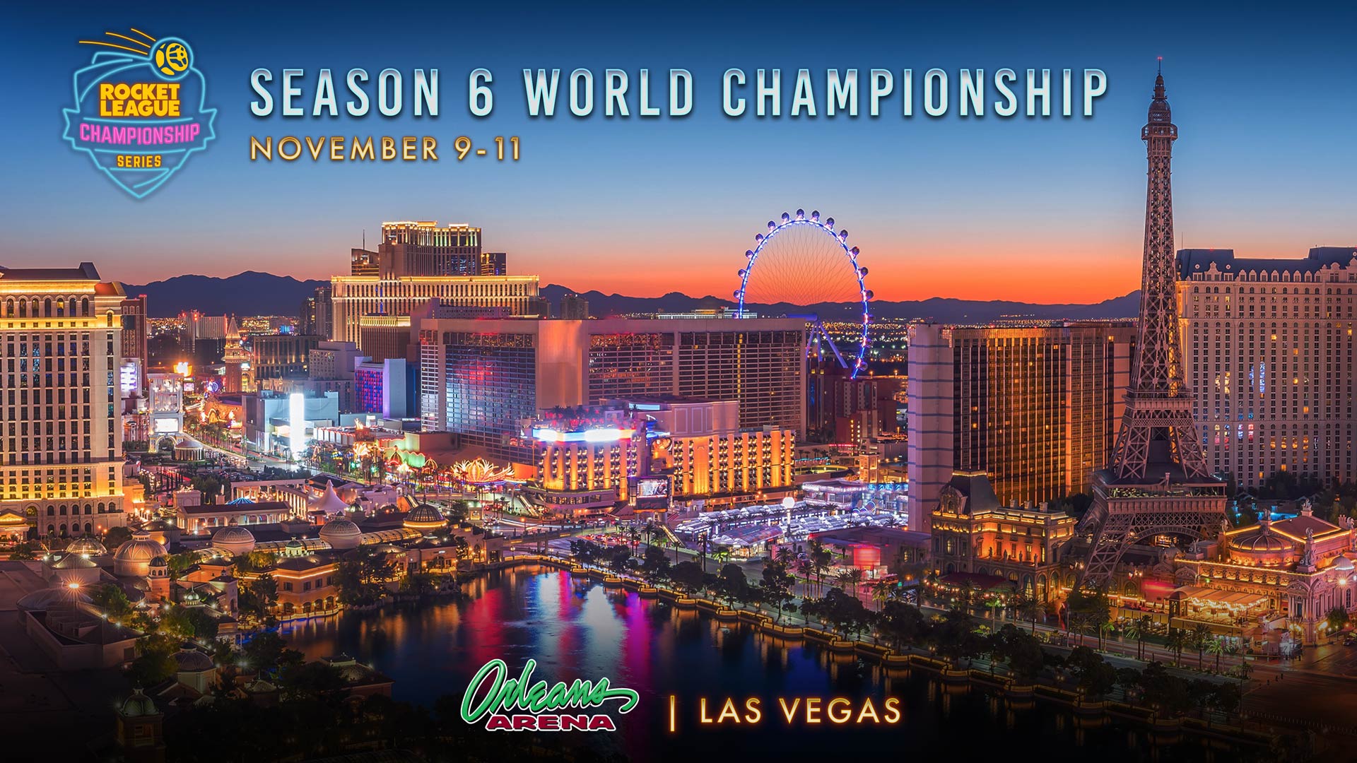 RLCS Season 6 World Championship is Heading to Vegas! Image