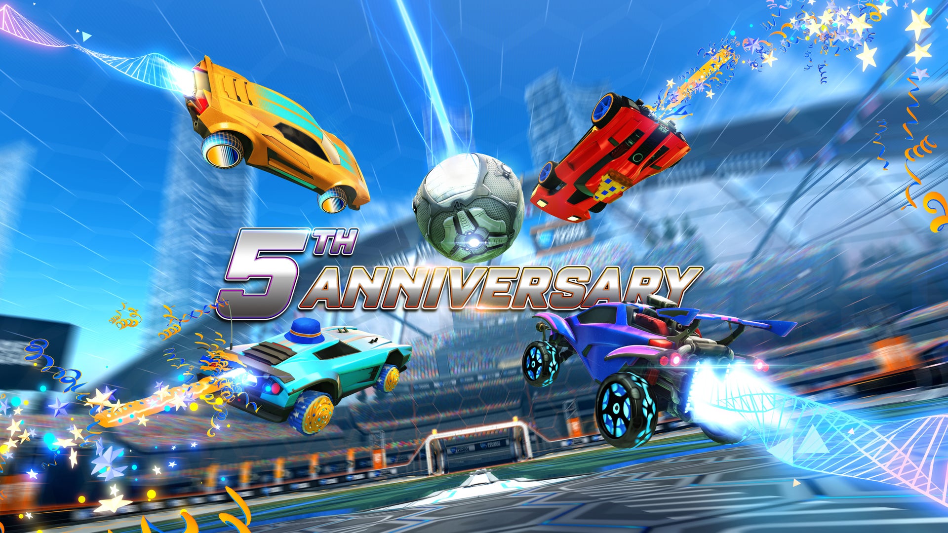 Gear Up For Rocket League's Fifth Anniversary Image