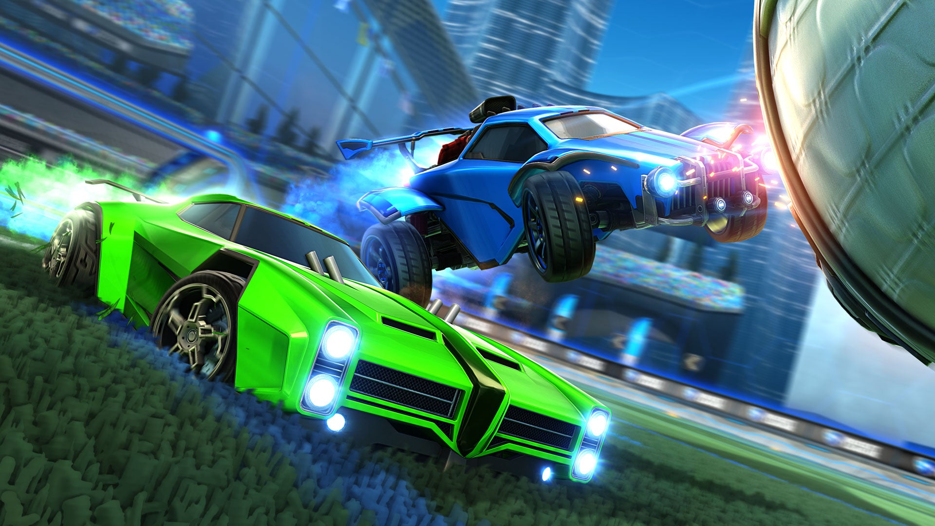 Play Rocket League on Xbox Series X, Series S, and PlayStation 5