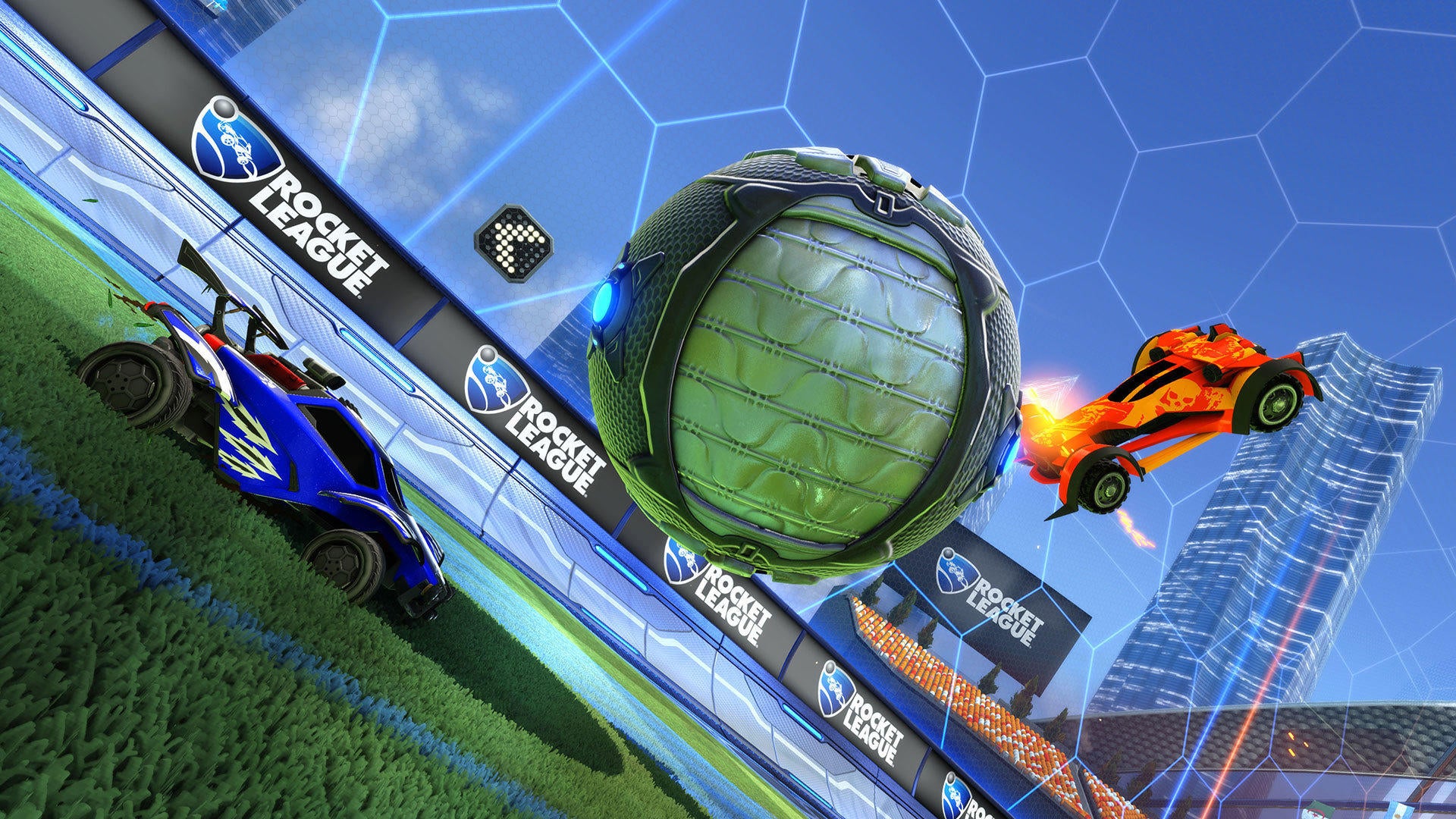 WWE Items Coming to Rocket League this Spring Image