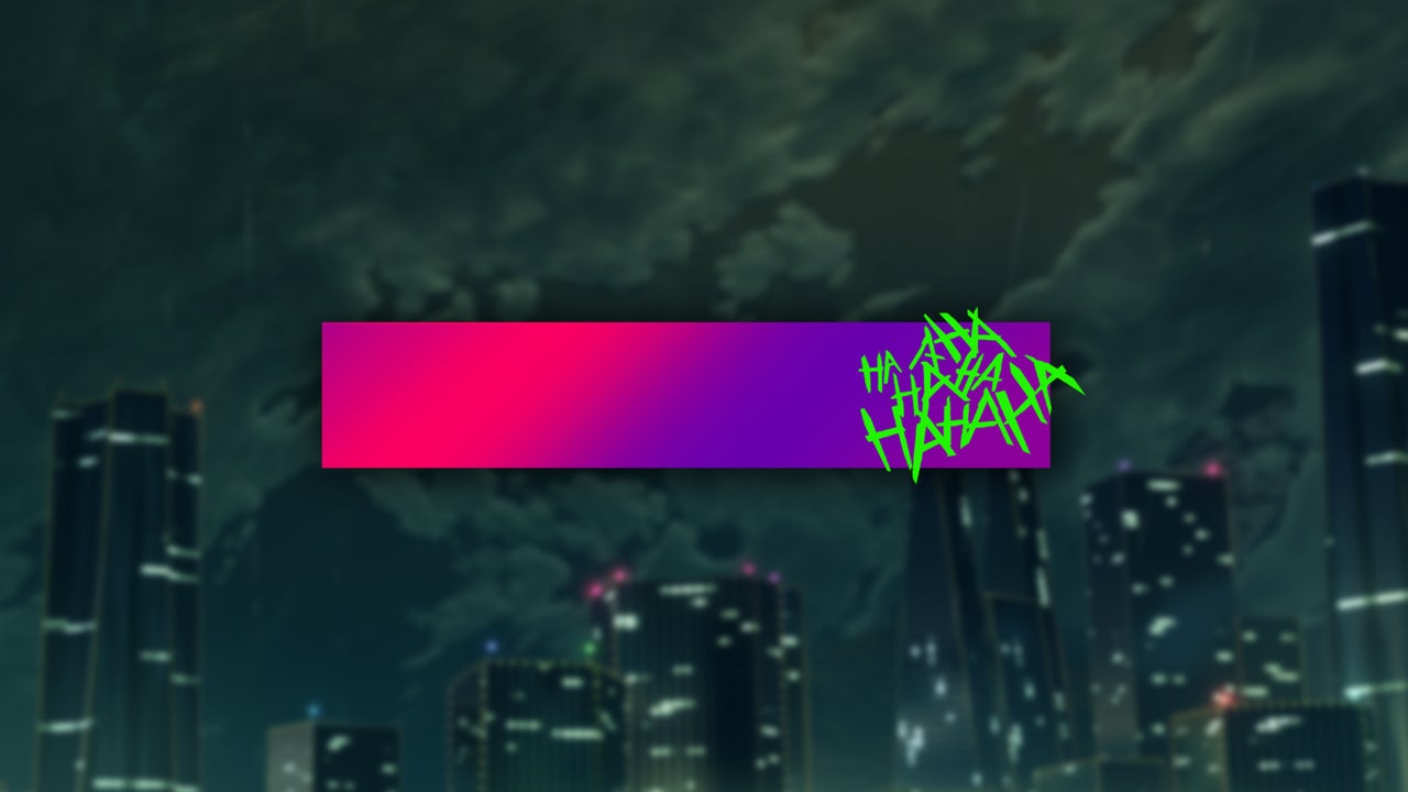 Joker Player Banner