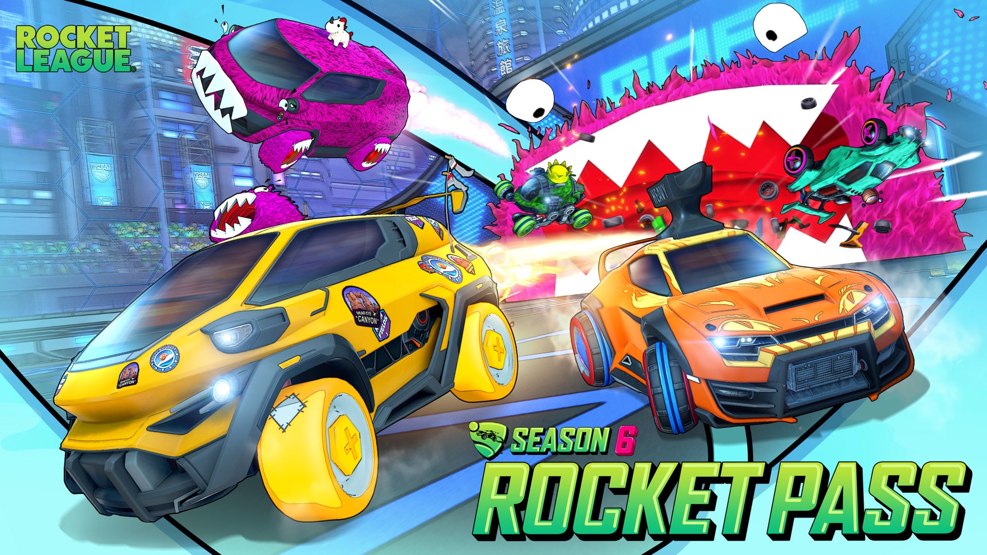 Rocket League se anima en la temporada 6 | Rocket League®
